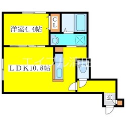 ASPIRASION　JETERの物件間取画像